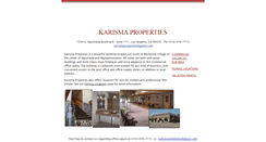 Desktop Screenshot of karismaproperties.com